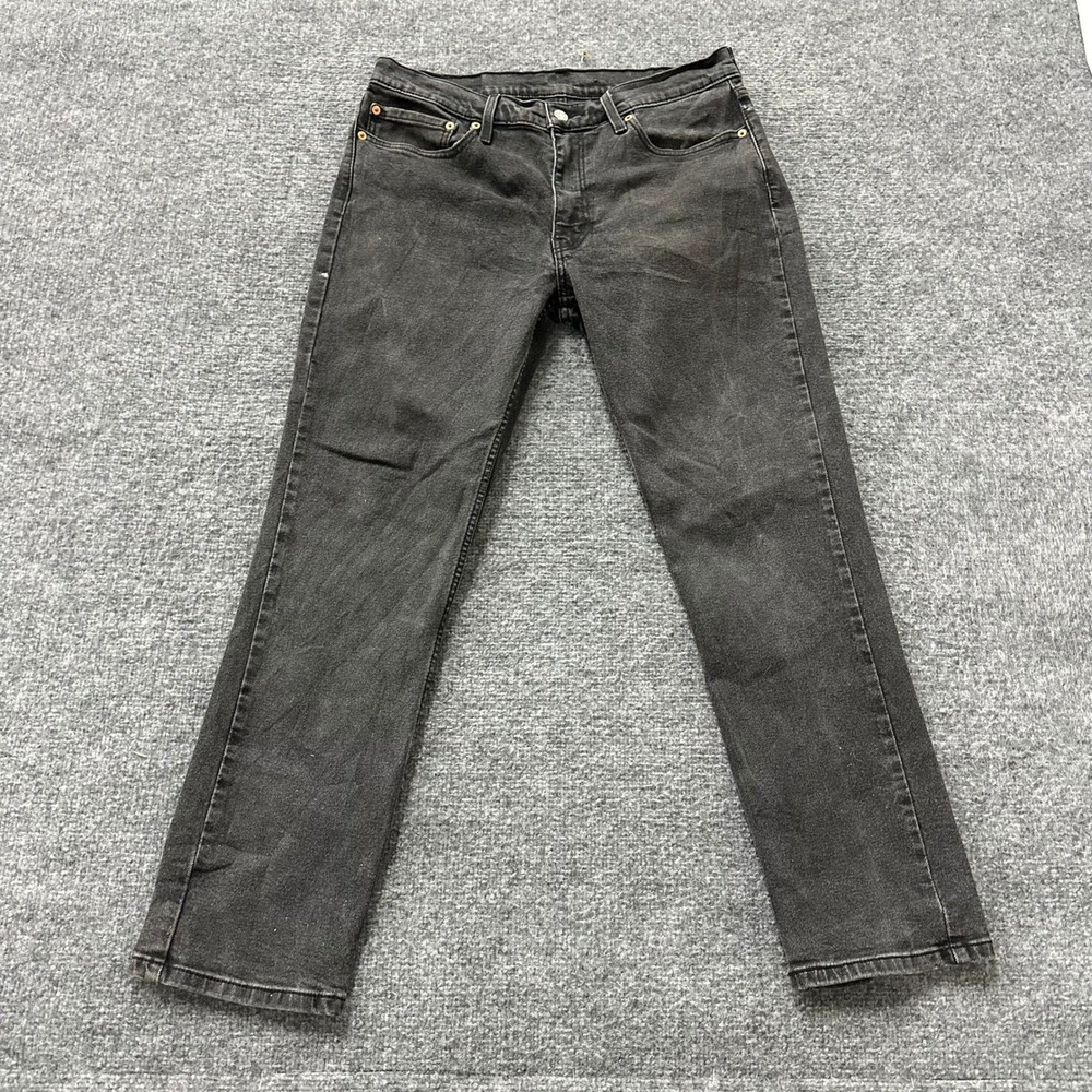 Levi's Jeans Mens Size 34x30 Black 511 Slim Fit Stretch Denim Faded Casual Pants